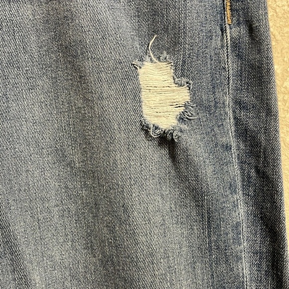 Joe's Jeans Women's Straight Leg Jeans - Distressed Blue - Picture 7 of 10